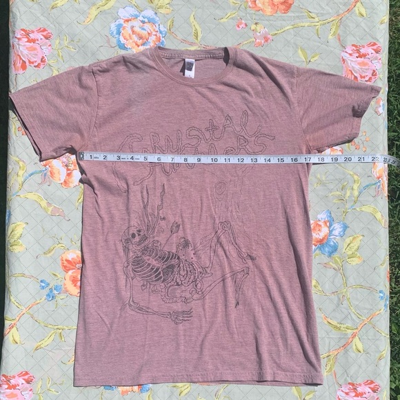 Crystal Antlers Gildan Soft Style Heather Red Band Tee Size Small ♫ rare 2010 ♫ - Picture 7 of 14